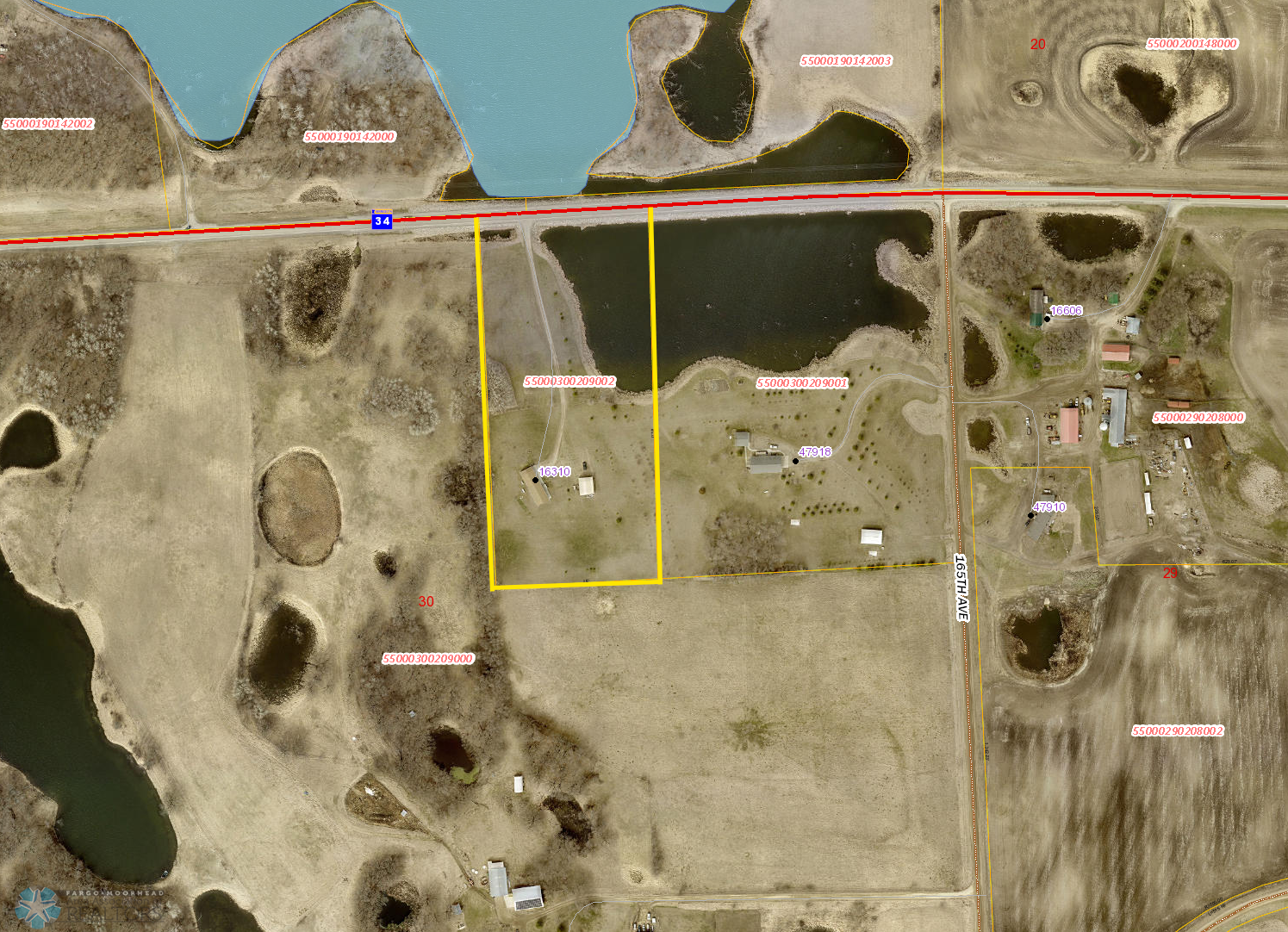 GIS Aerial of Property