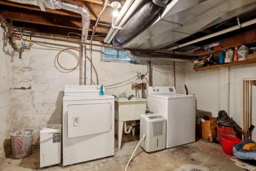 Laundry Area & New Furnace & Water Heater in 2022.