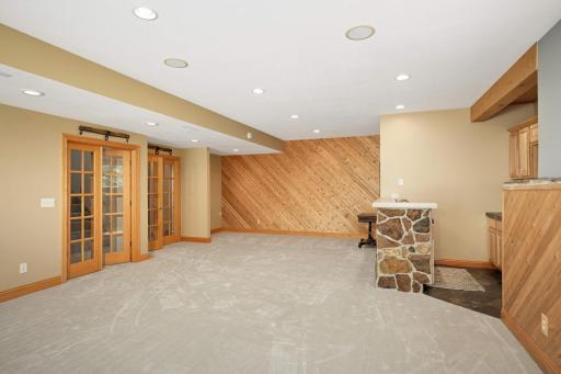 The entire lower level is plumbed and ready for in floor hot water radiant heat.