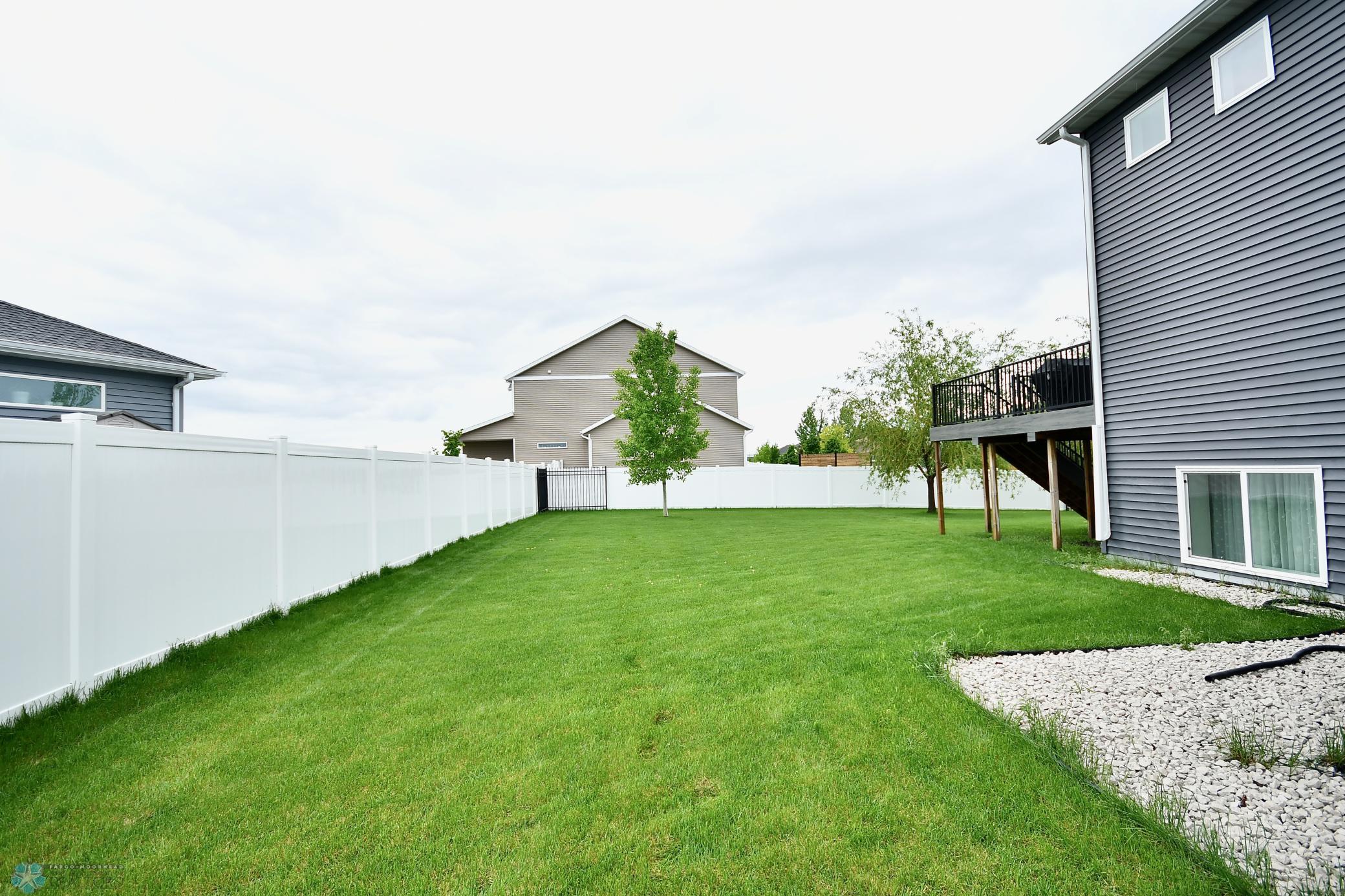 Side Yard with Gate Access from front