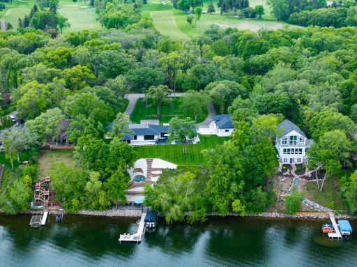 View of your home from Lake Le Homme Dieu