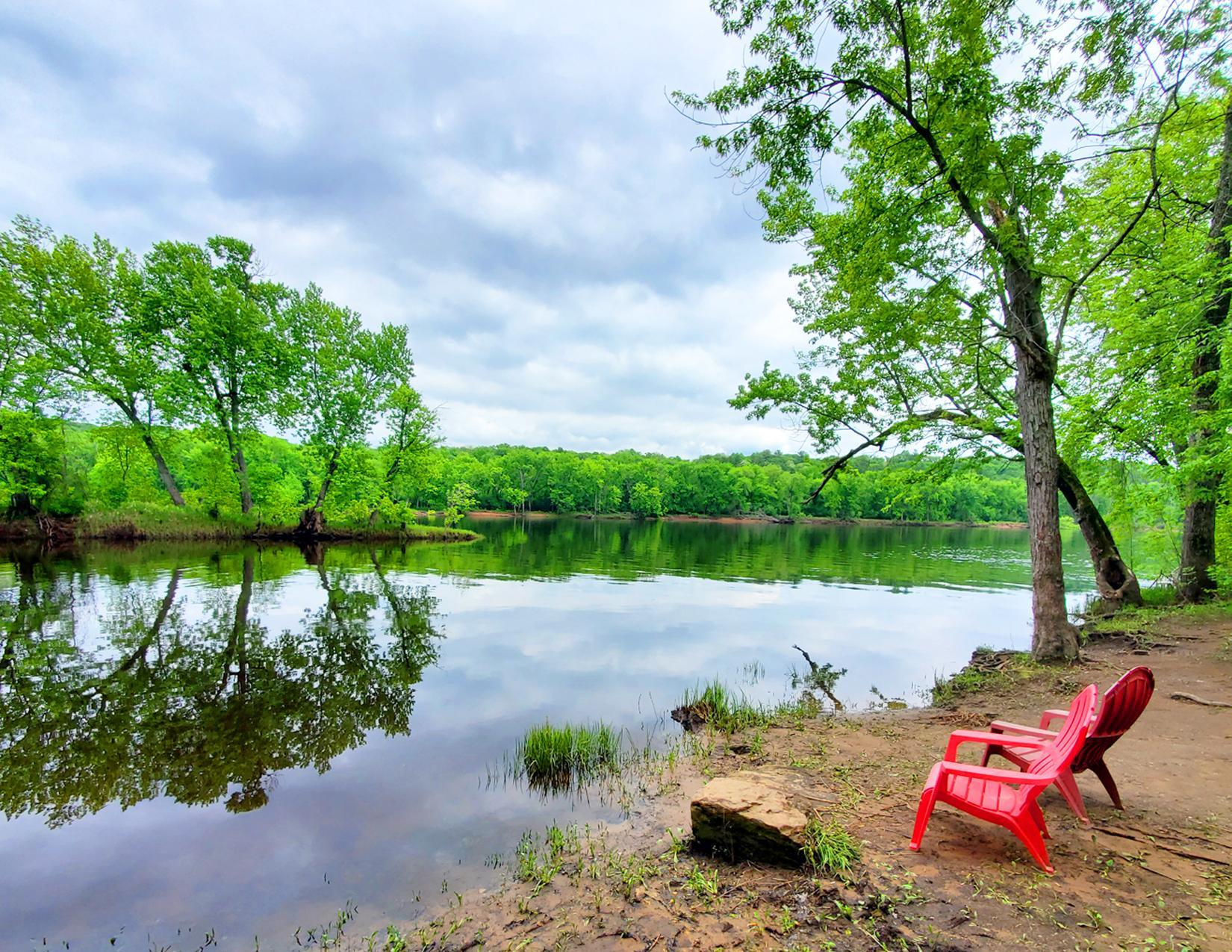 Within easy walking distance of a park on the St. Croix River.