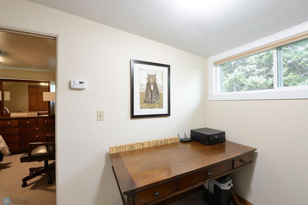 Upper Desk Area