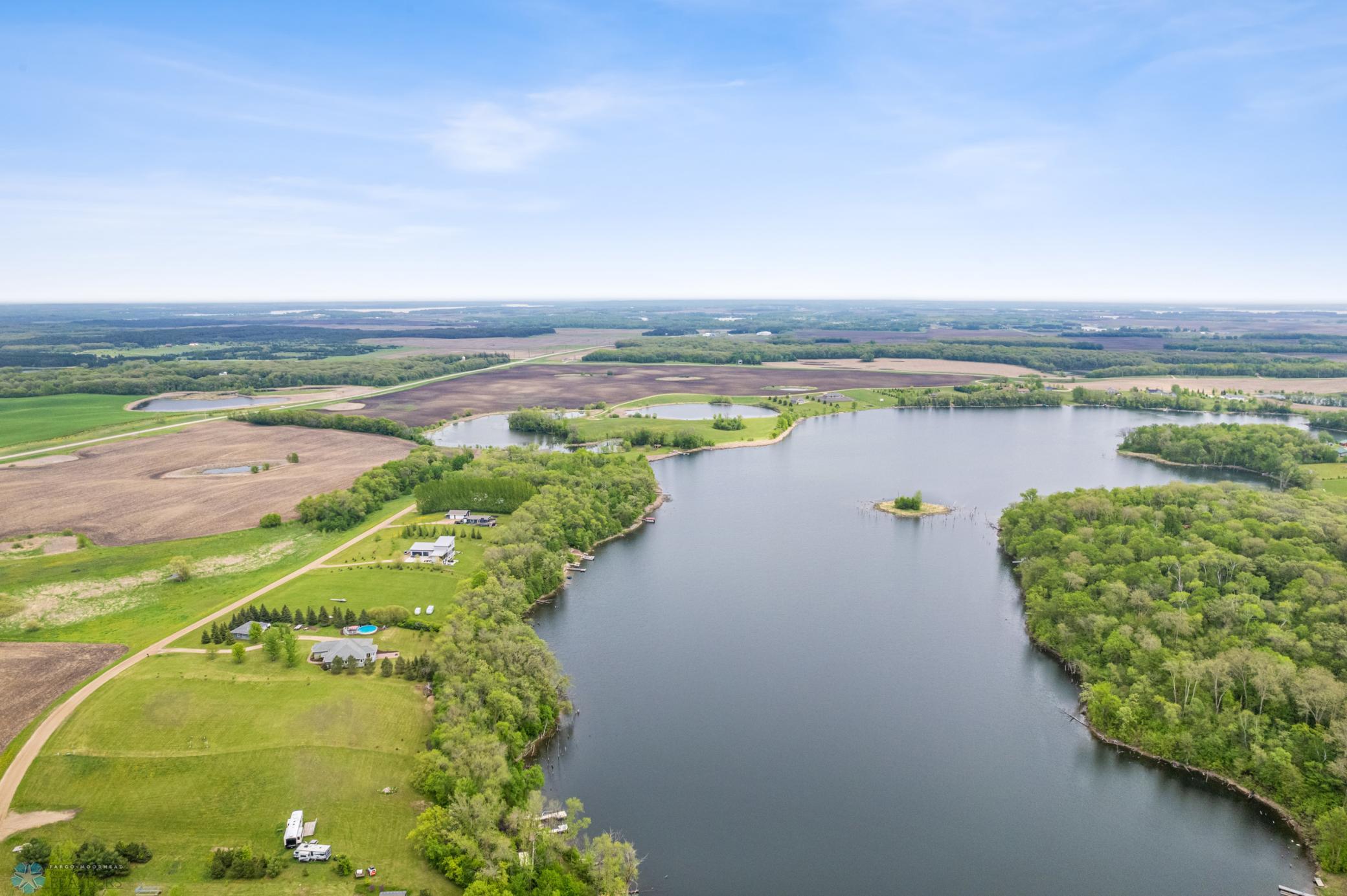 Aerial View - looking easterly