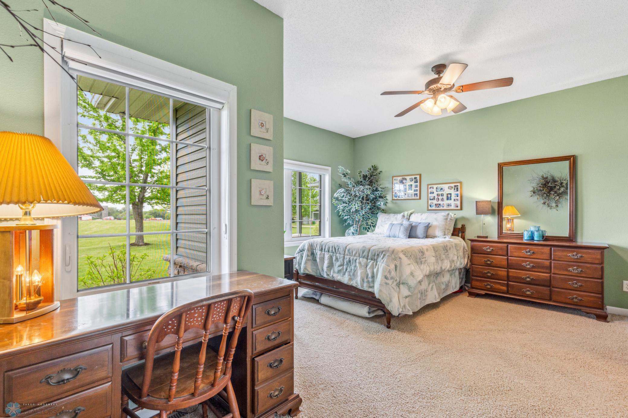 Guest Bedroom with en suite full bath.
