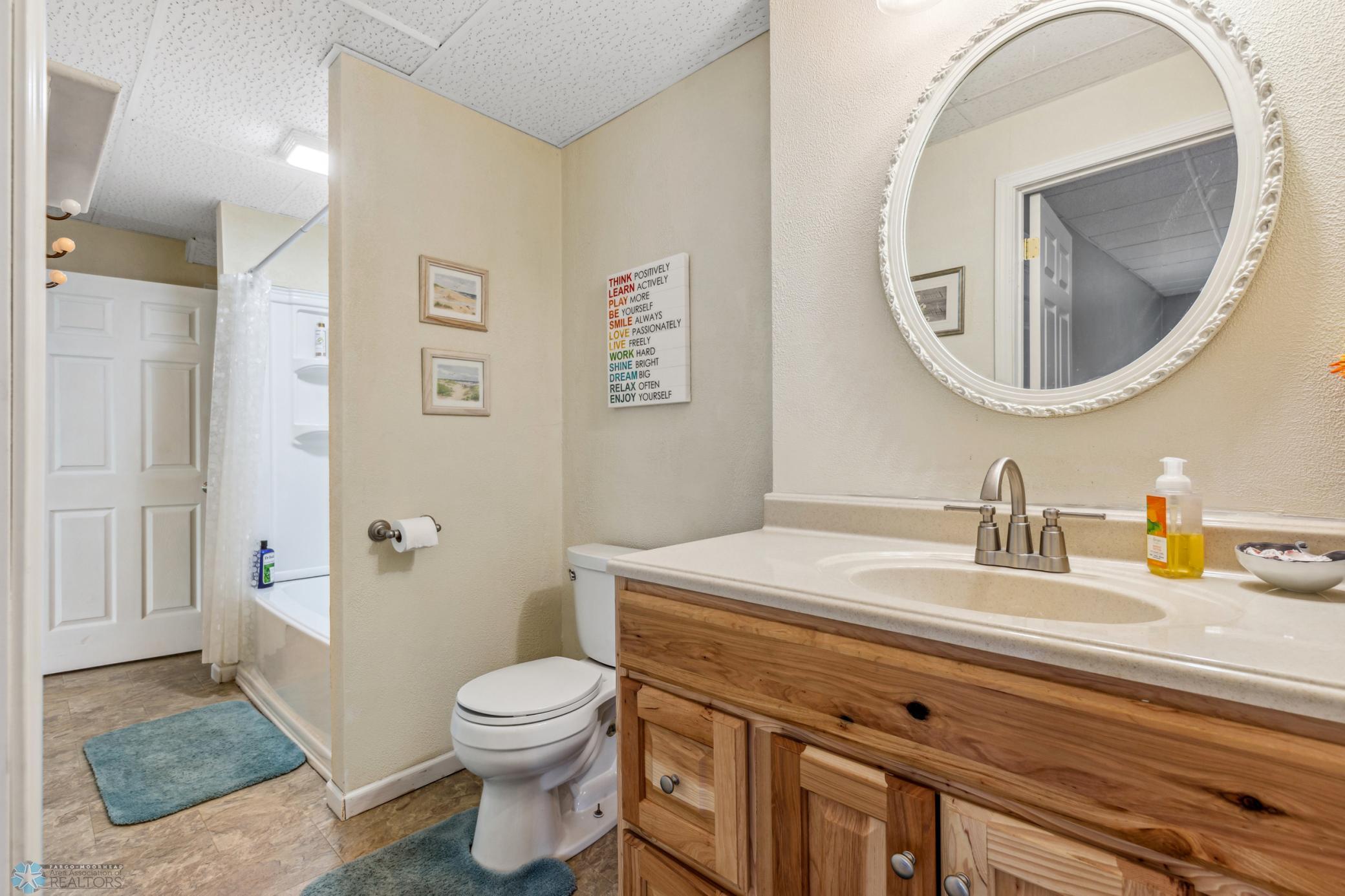 Basement full bath