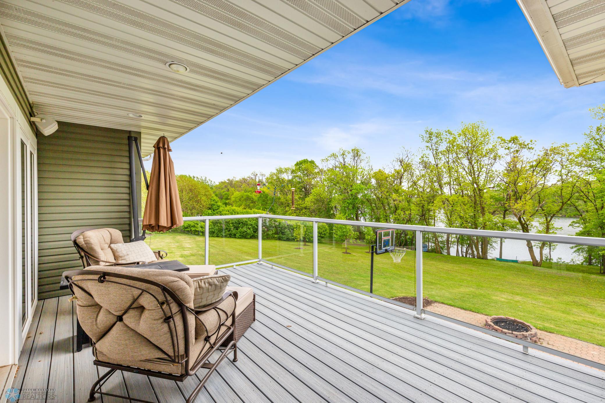 ...and mornings on the East deck!
