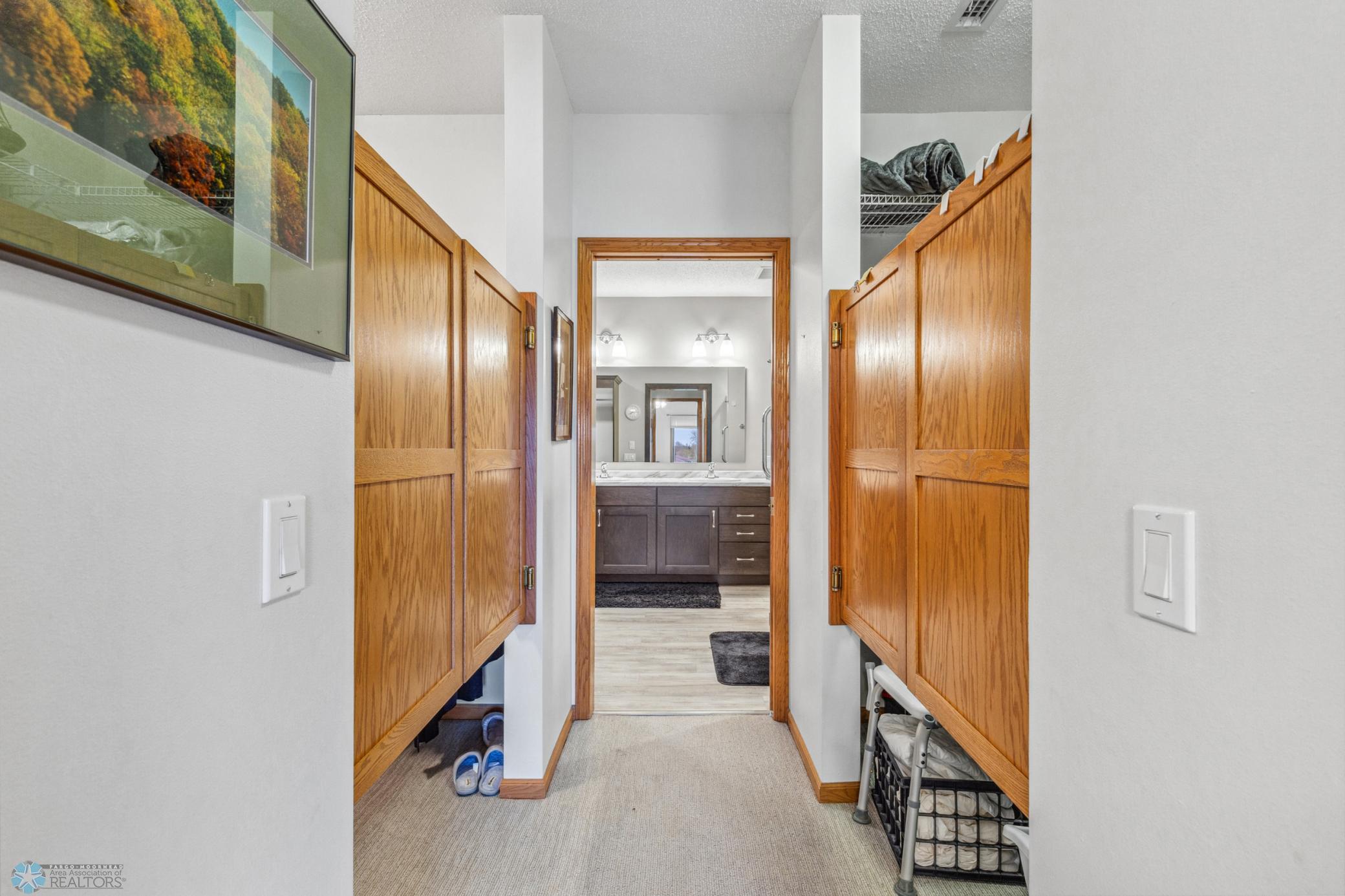 Bedroom #2 Walk in closets