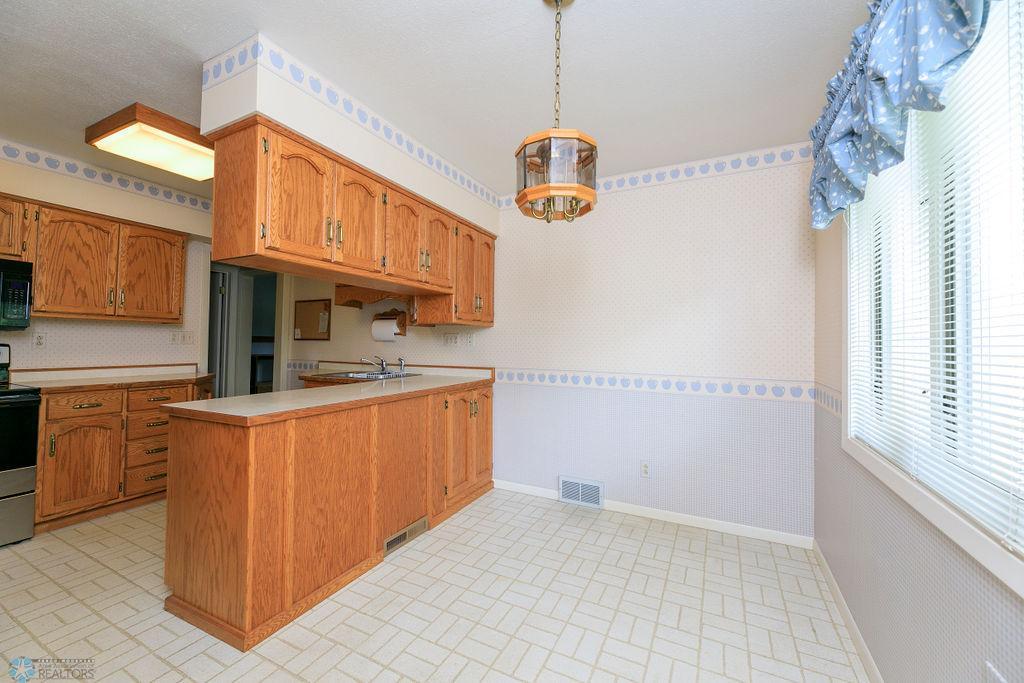 View of breakfast nook & kitchen