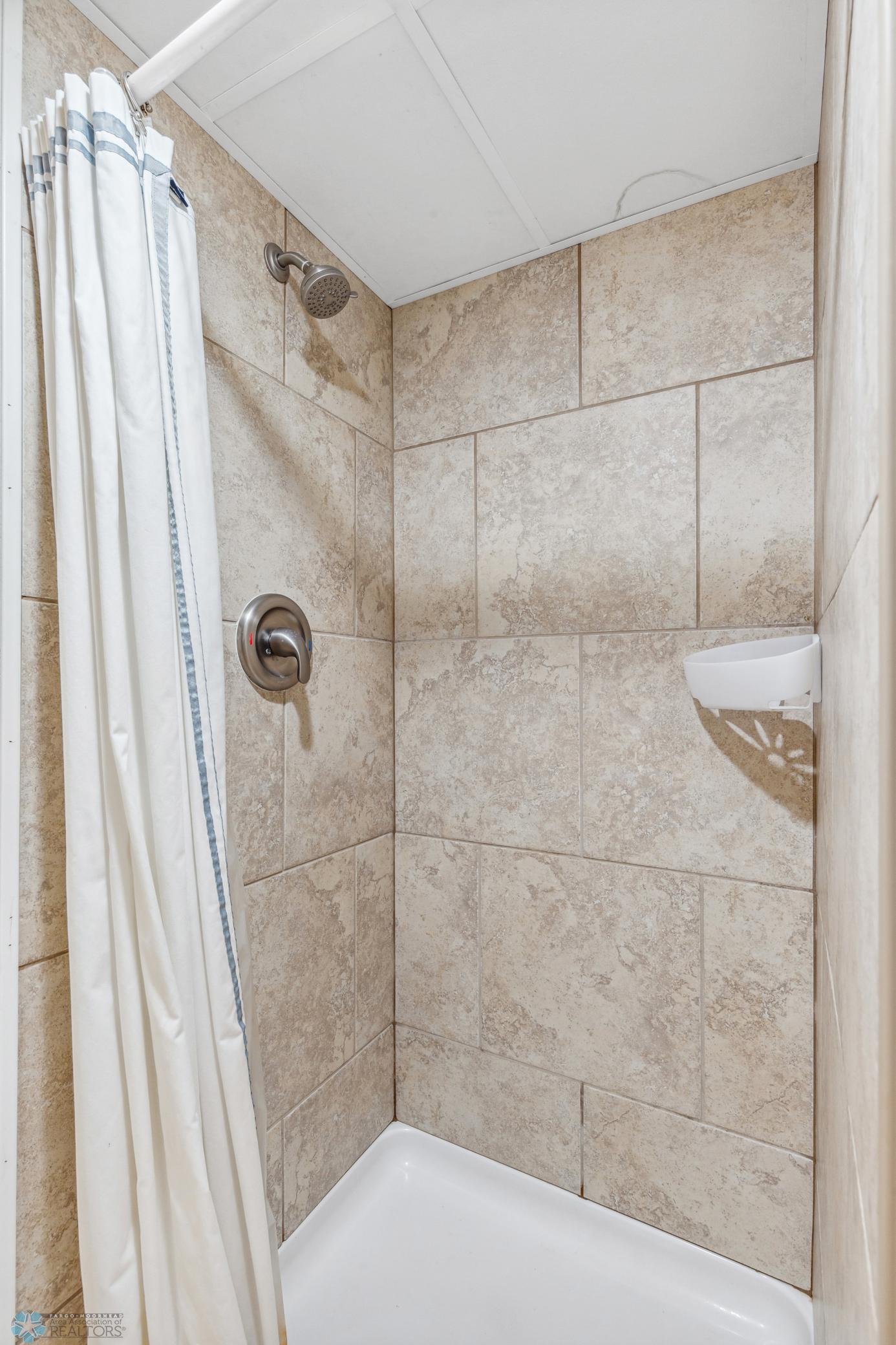 tile shower