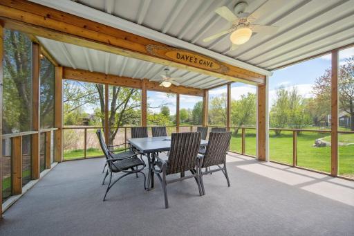 YES!!! This porch could be yours! Amazing 20 x 18 screened porch with dual ceiling fans and stunning views.