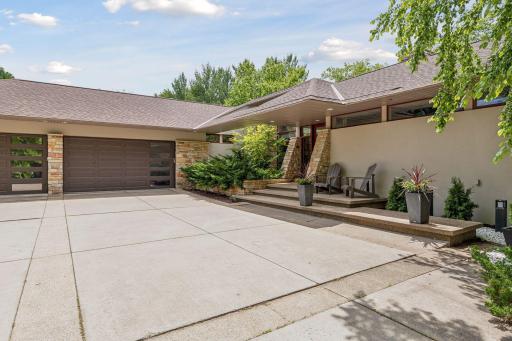 Prairie style architecture at its finest, designed by Streeter and built by L Cramer Builders