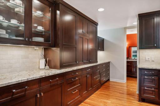 Storage will not be a problem in this Kitchen with an abundance of cabinets
