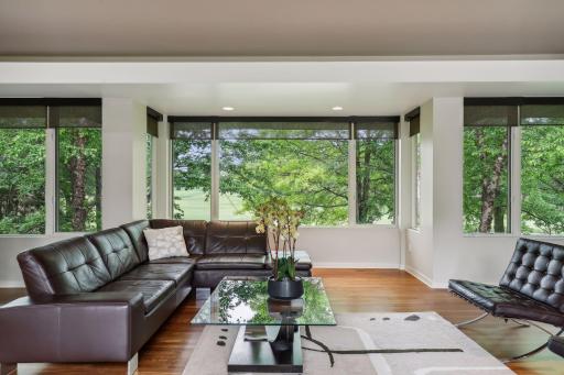 Great Room backs up to the 1st hole to the Bearpath Golf Course