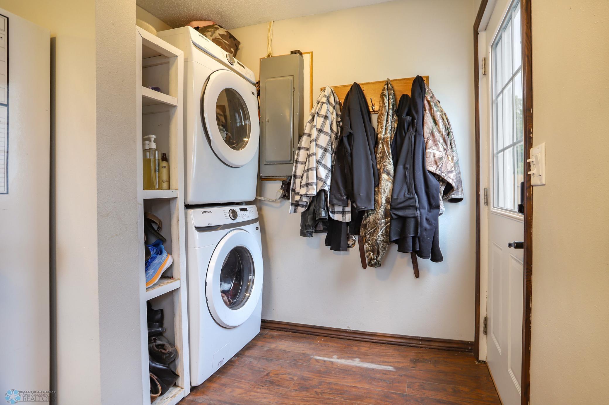 Main floor laundry