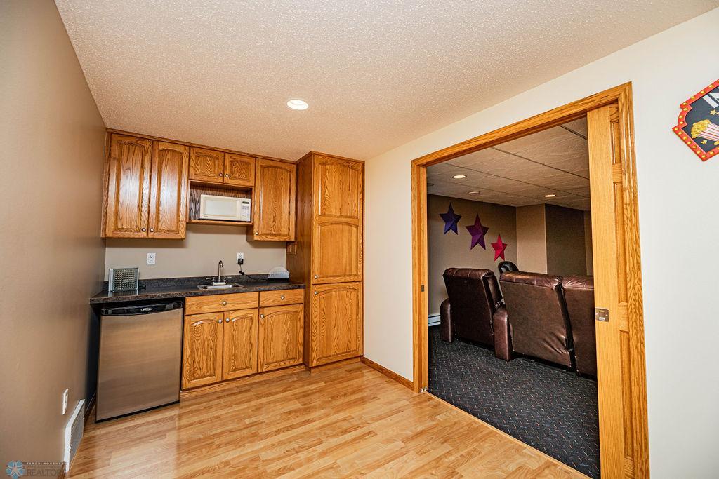 Wet Bar Near the Media Room