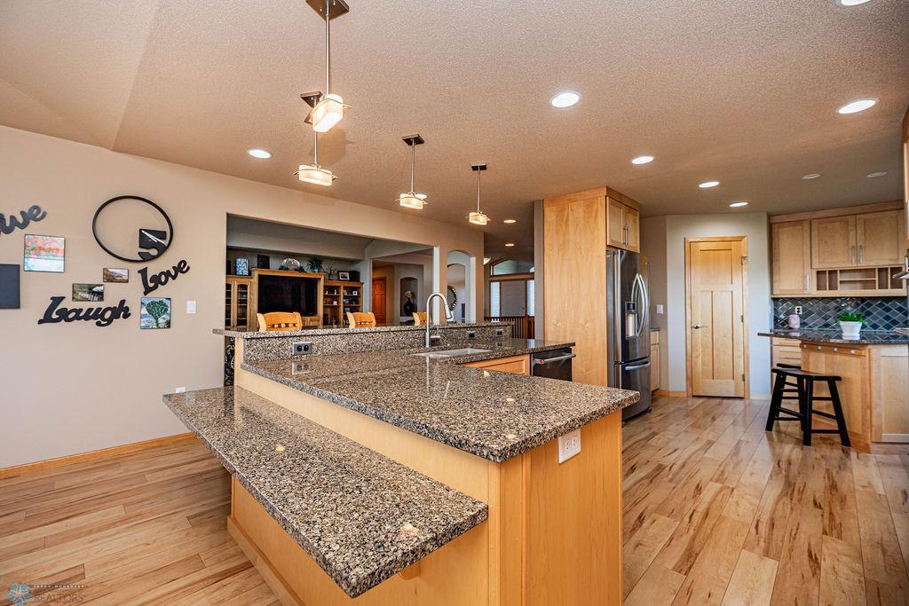 Two Tiered Kitchen Island