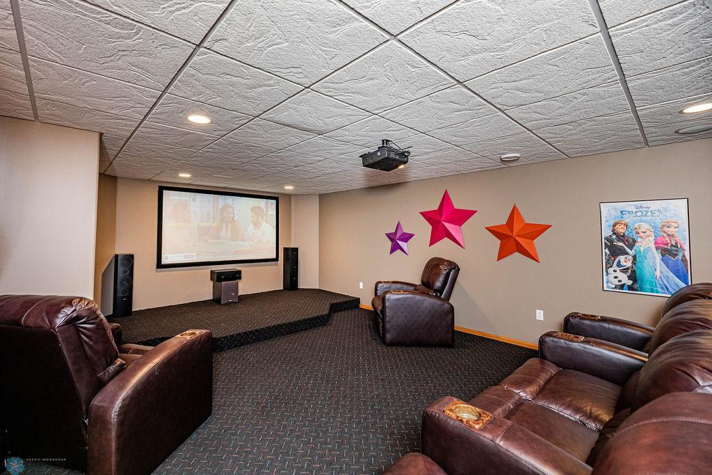 Media Room Equipment Stays