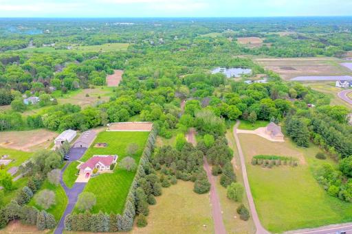 View of the land looking to the east from Prairie Rd