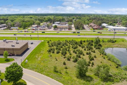 13455 Highway 65 NE - looking west; Highway 65 is in background.