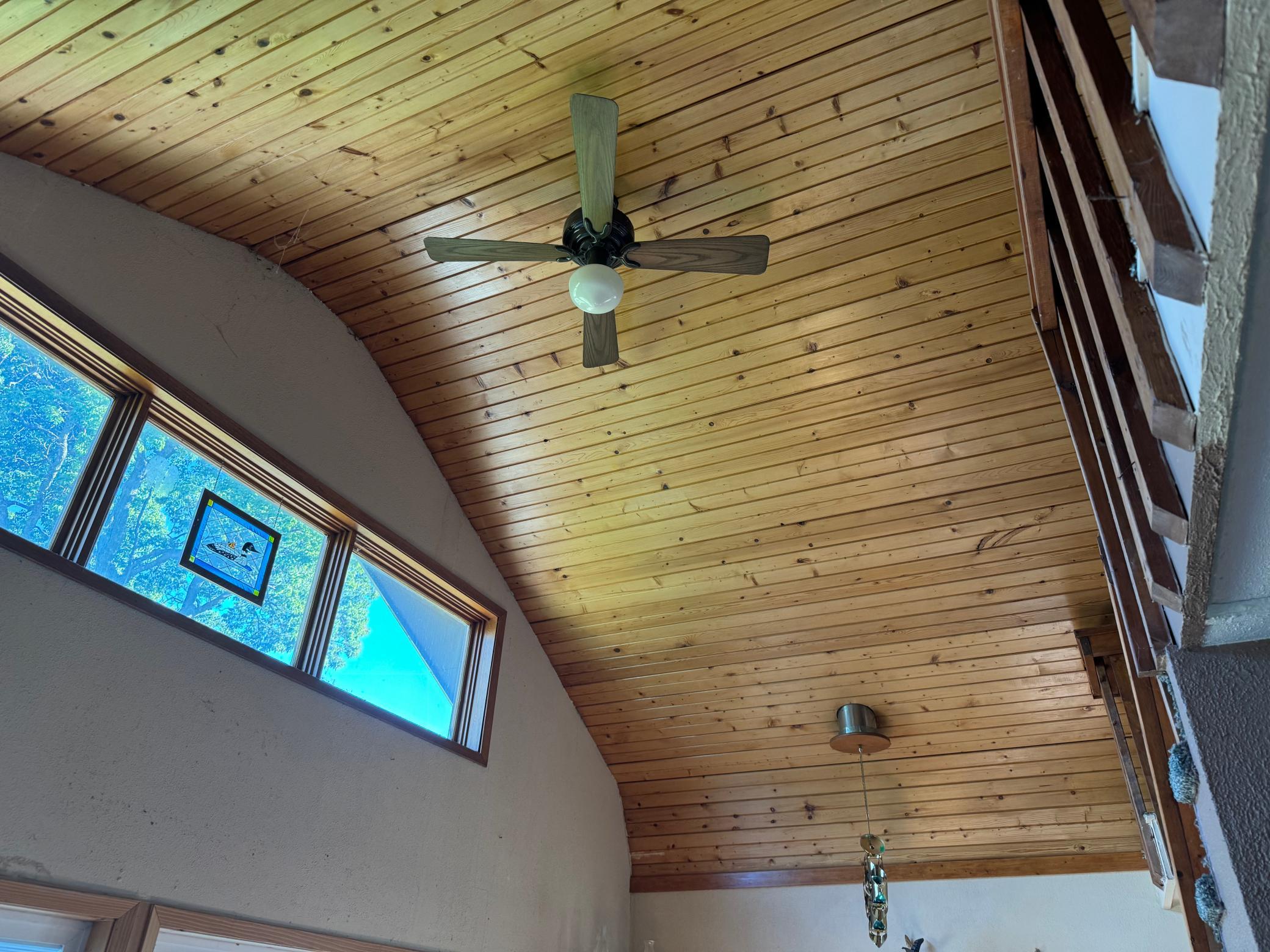 Vaulted ceiling