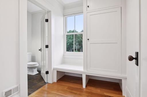 Front Closet Space and Access to Main Level 1/2 Bathroom