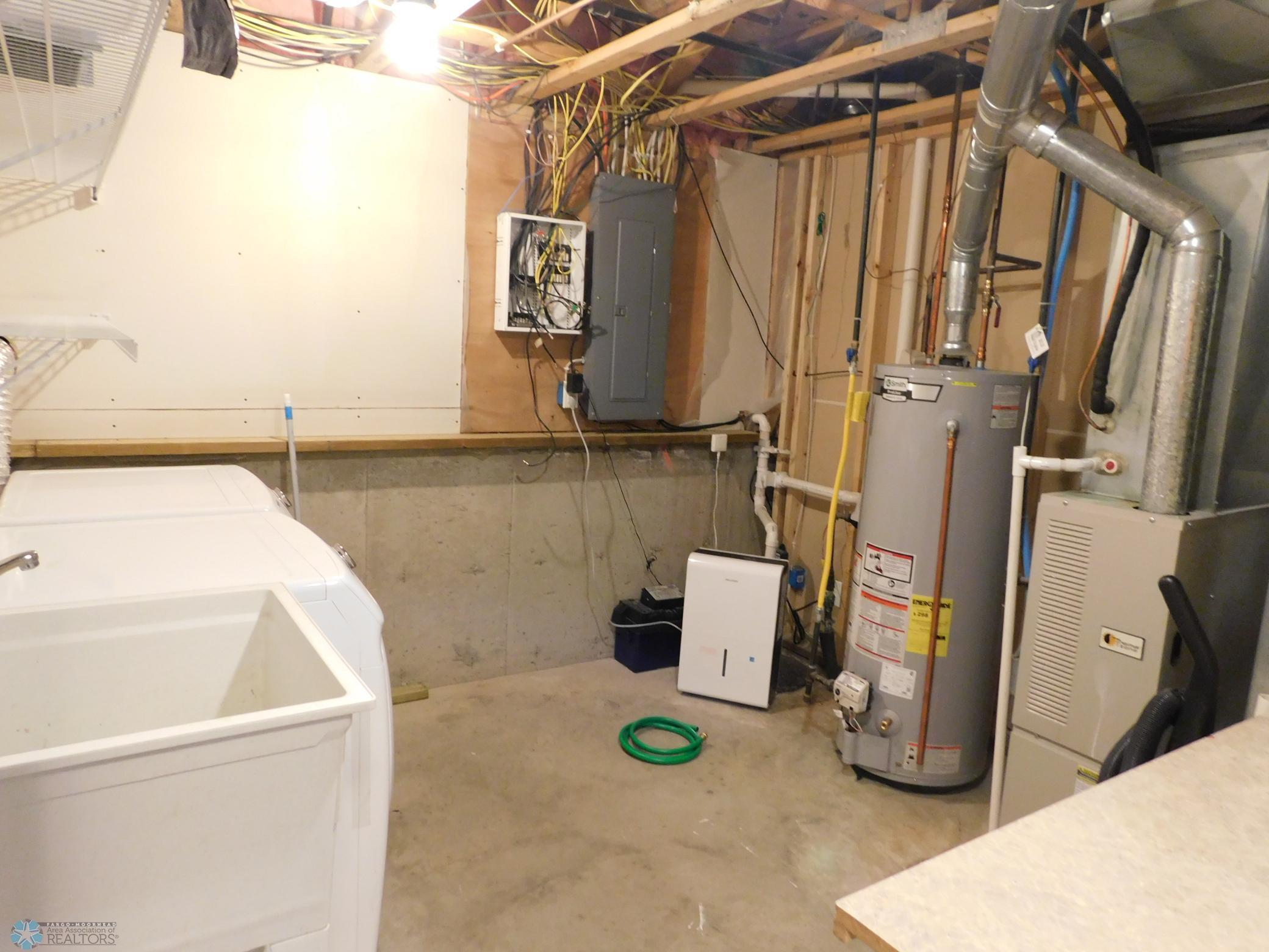 utility room/ laundry and sink