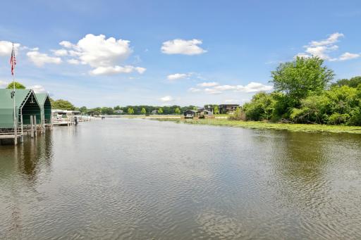 Sellers have enjoyed this quiet shoreline with hard bottom and easy access to Carman's Bay