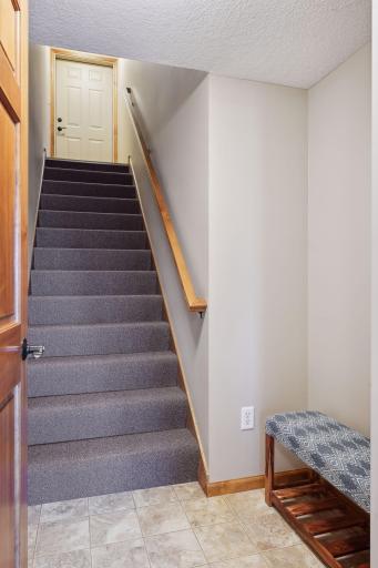 Private stair to the LL from the garage. This really could be ideal for multi generational living.