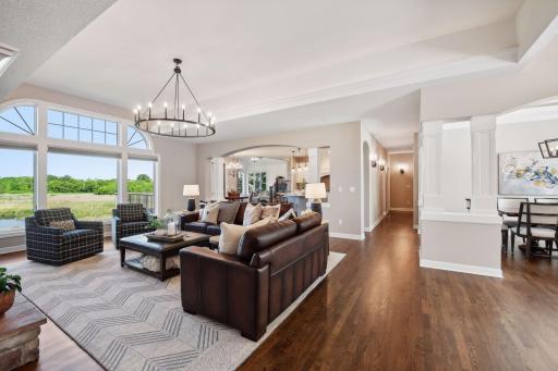 Fabulous hardwood floors throughout most of the main floor