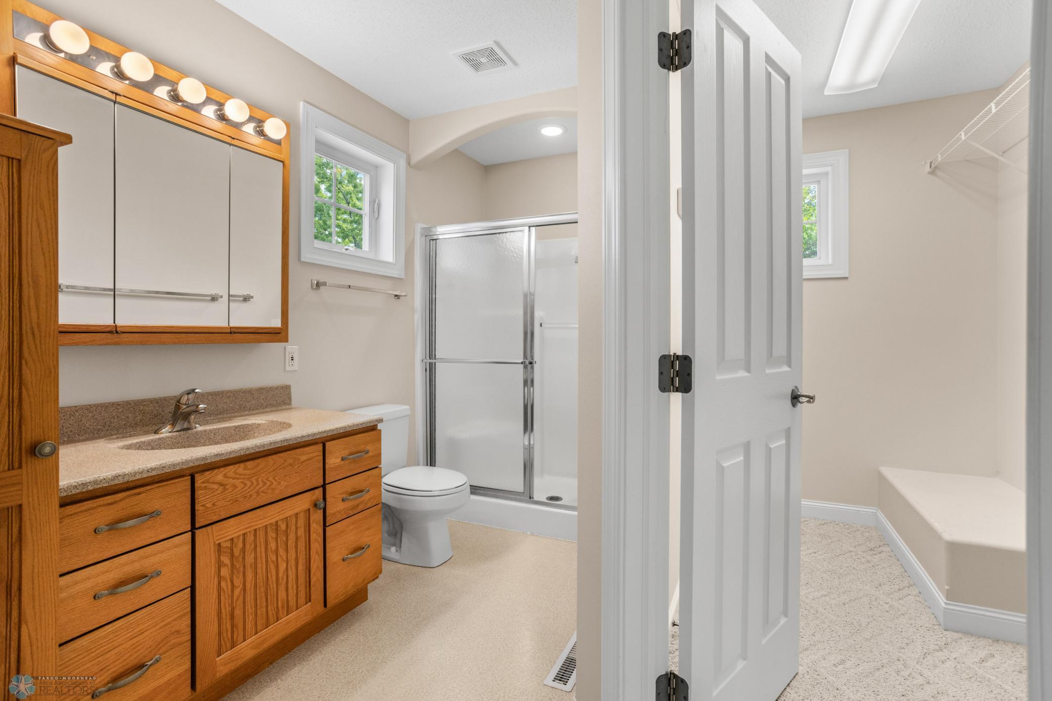 Primary suite bathroom