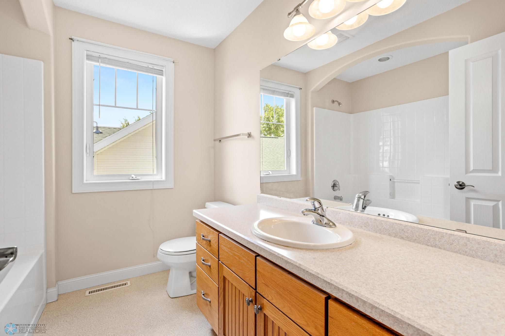 Upper guest bathroom - full