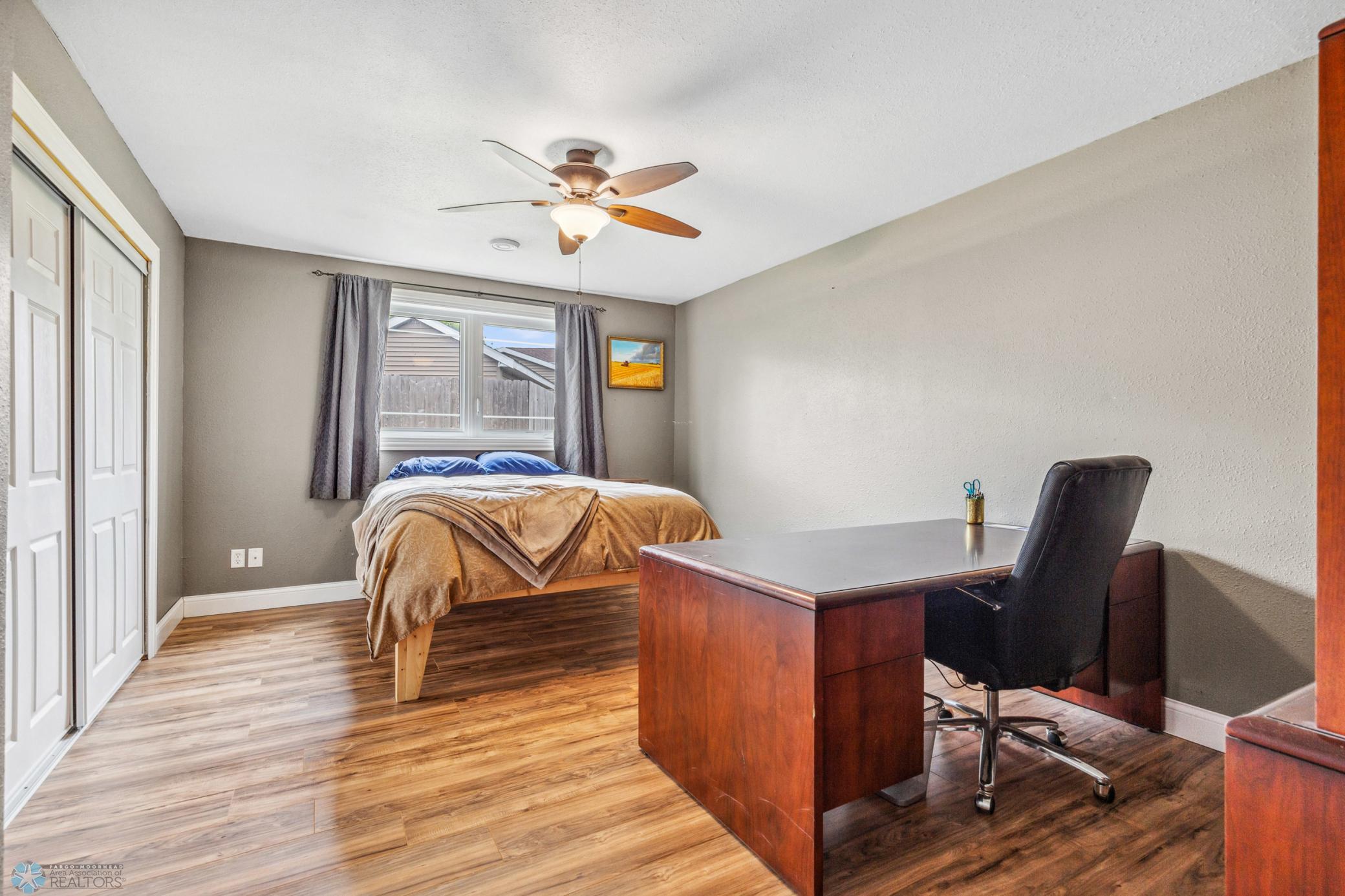4th Bedroom - large enough for bedroom and office space