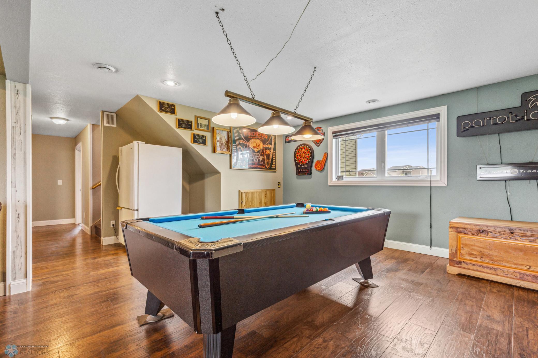 Billiard room addition to Family Room