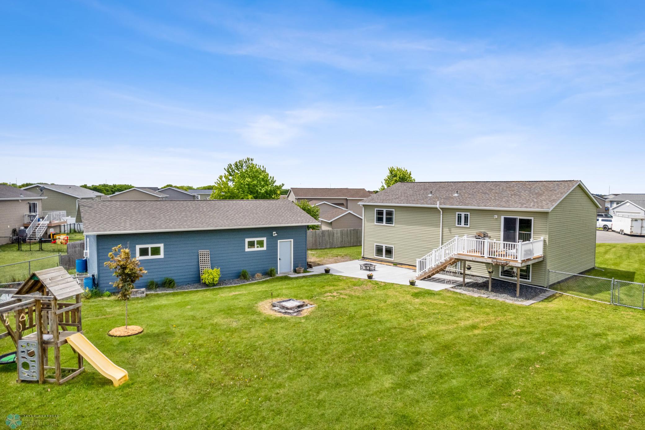 Back Yard - Aerial View