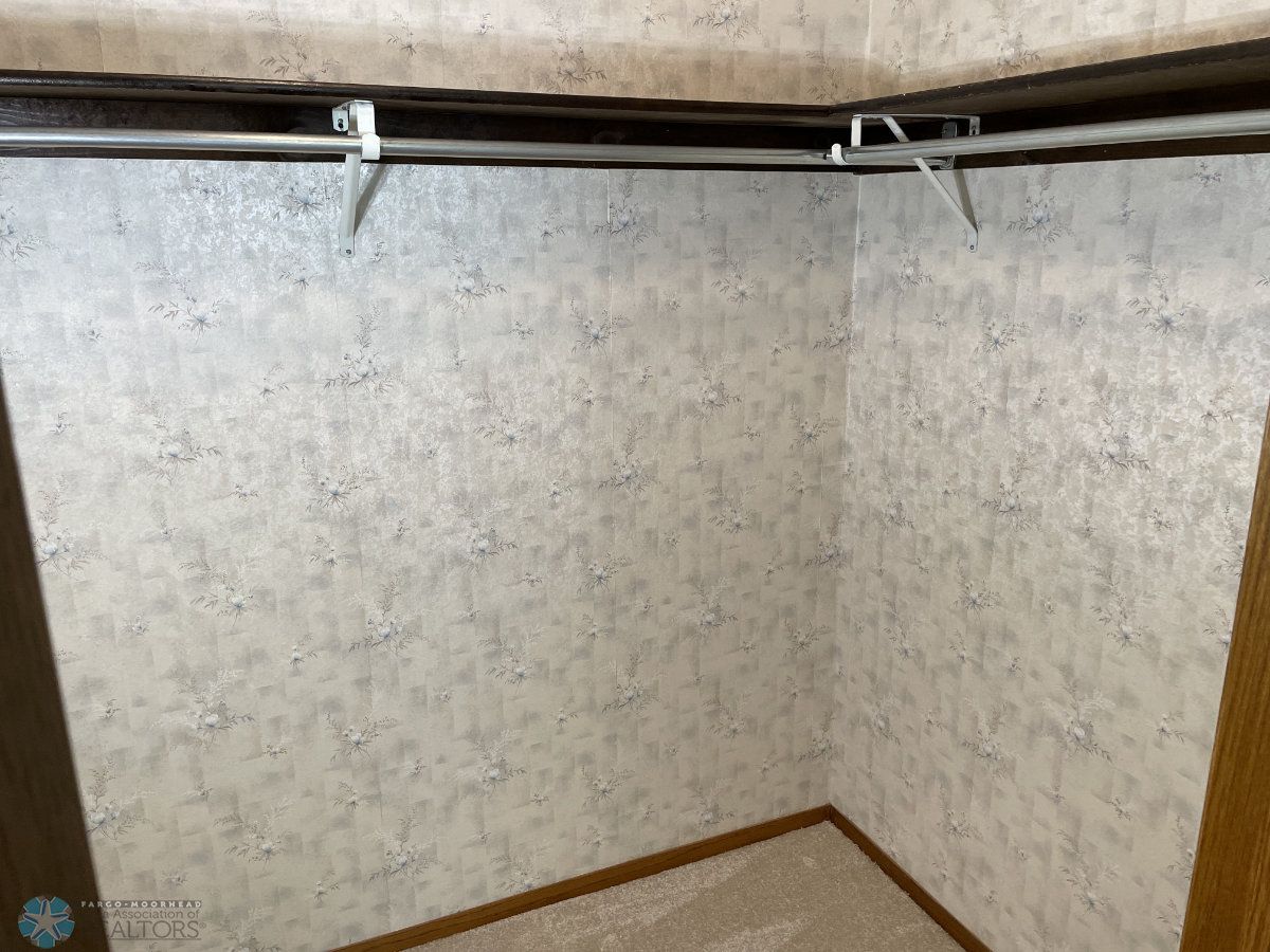 Master bedroom walk-in closet