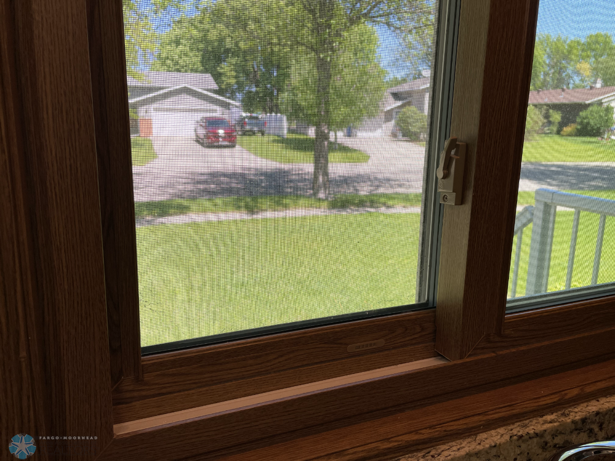 Updated, energy-efficient, vinyl double-pane windows