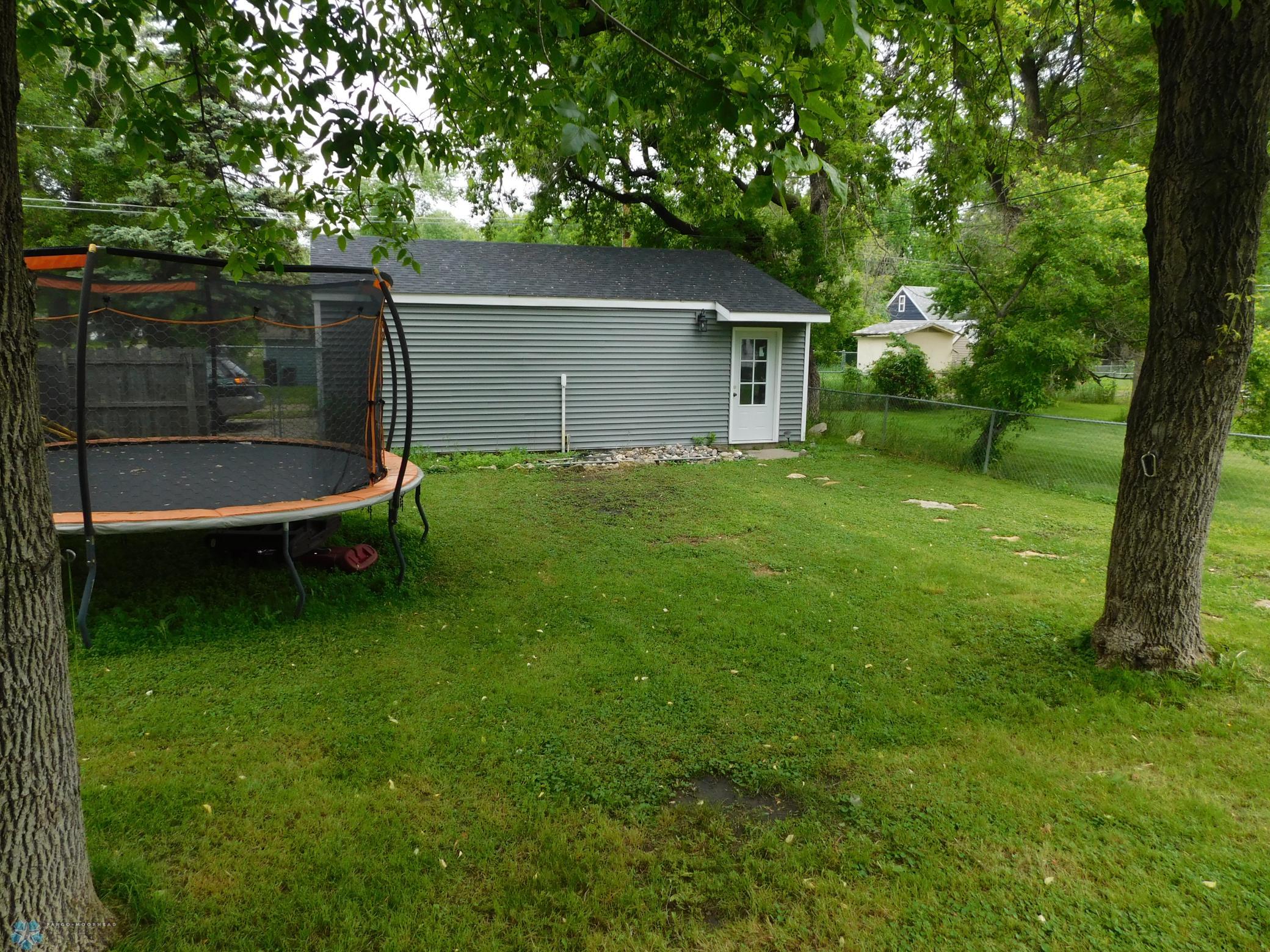 back yard
