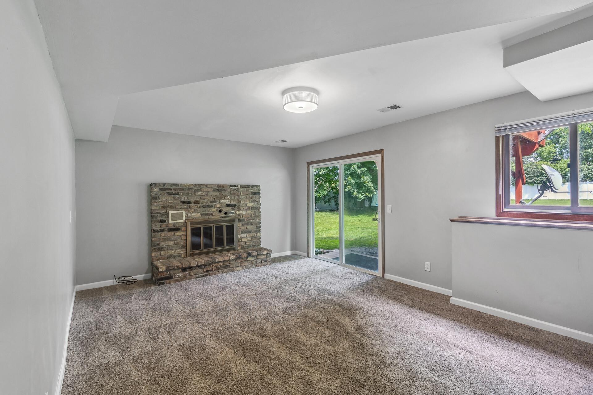 Lower family room