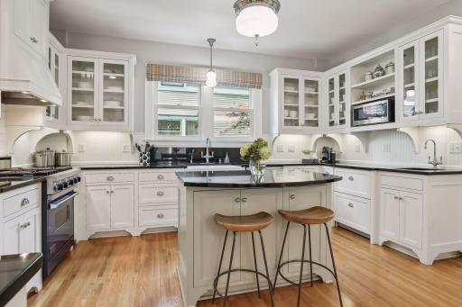 Another view of the kitchen with timeless details!