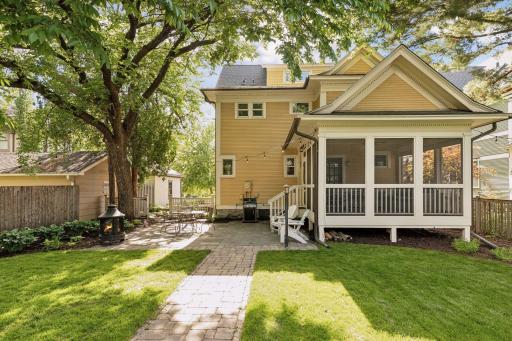 Amazing and expansive backyard with new sod in 2024 and gorgeous landscaping added throughout.