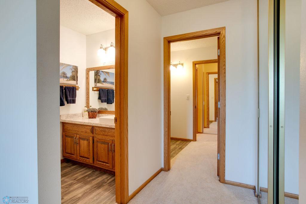 Private primary half bath