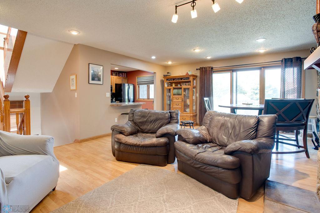 Living room toward kitchen