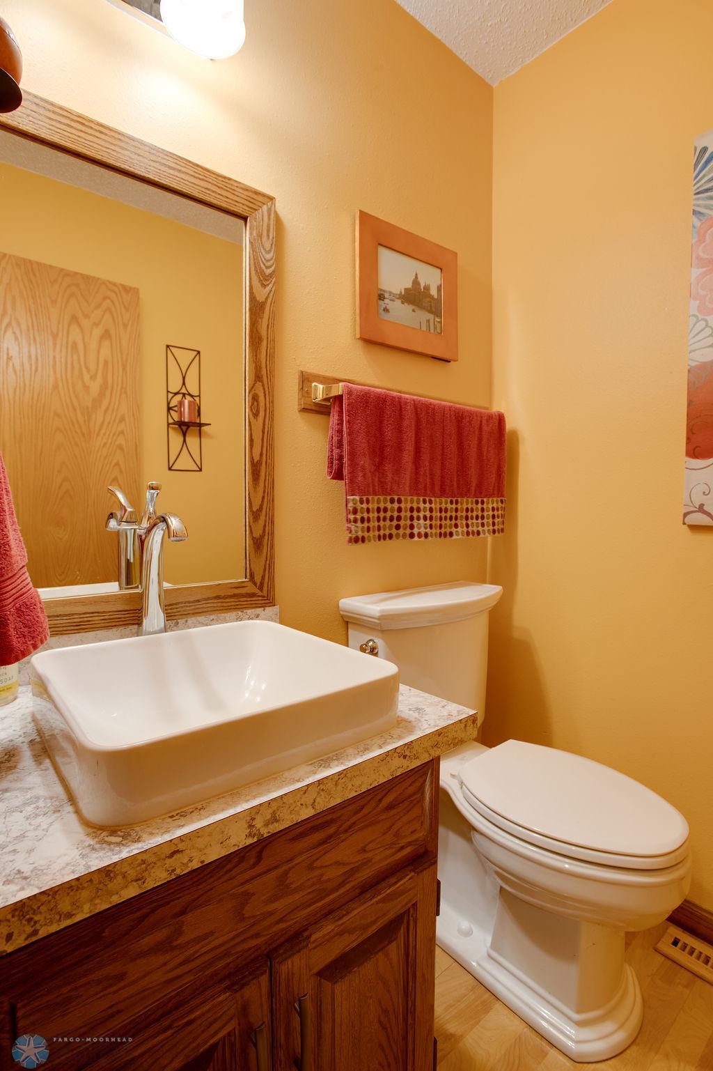 Half bath on main