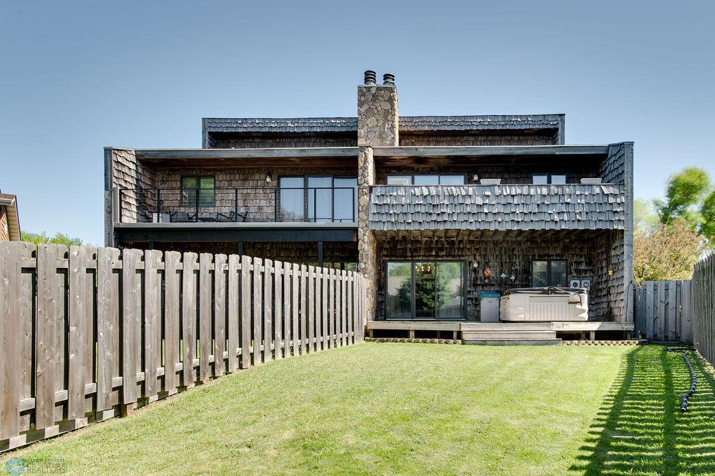 Yard and rear of home