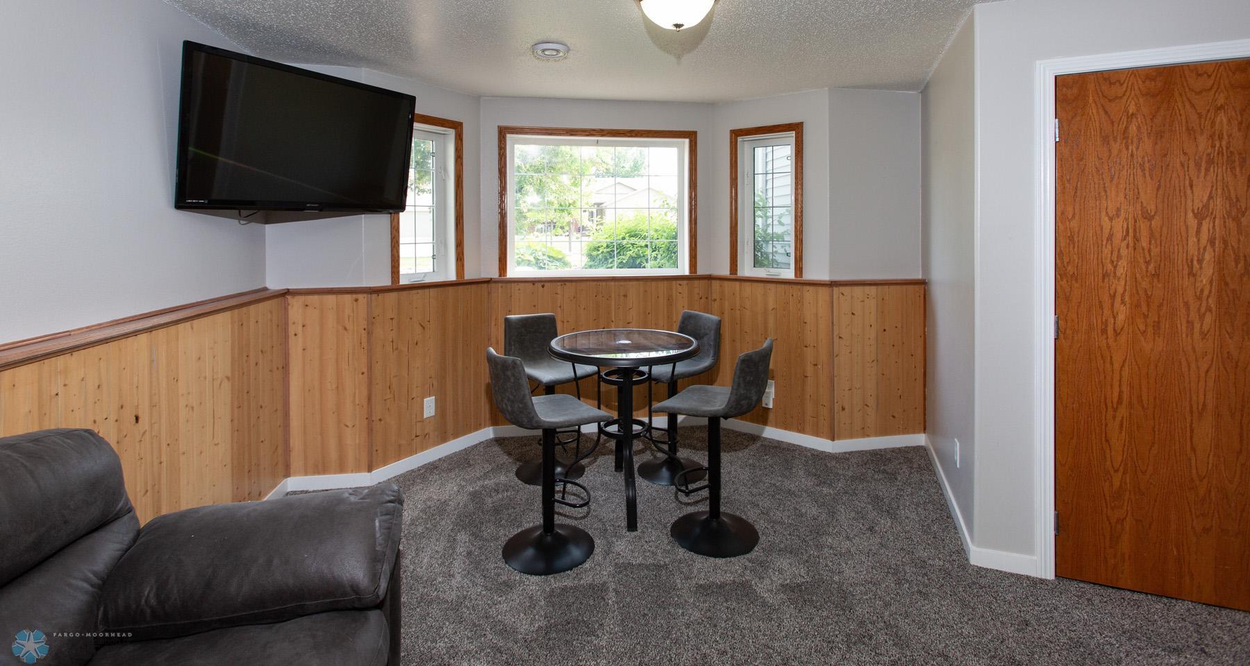 Family Room with a great alcove and great light