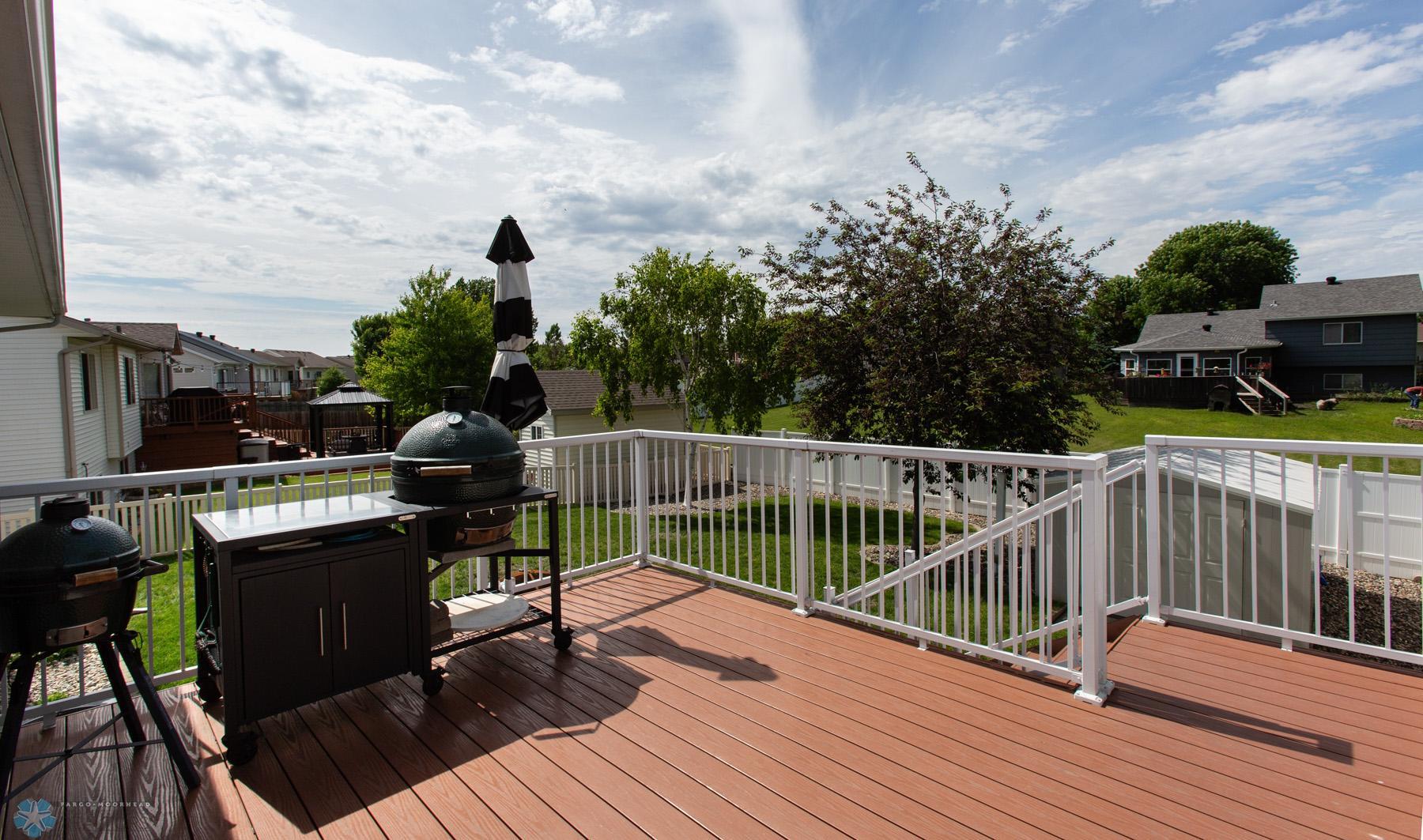 Deck tons of entertaining space