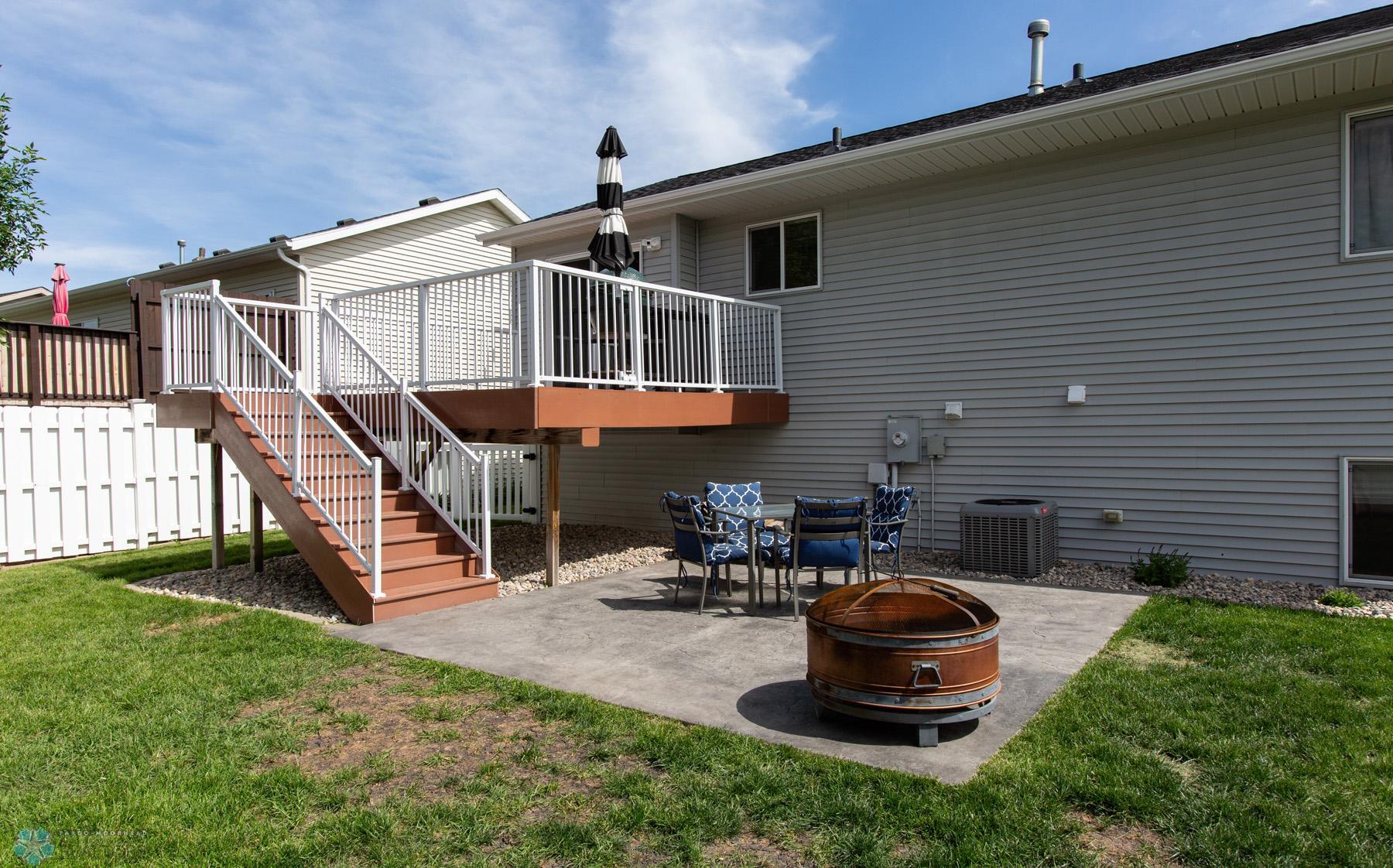 Patio - just off the deck