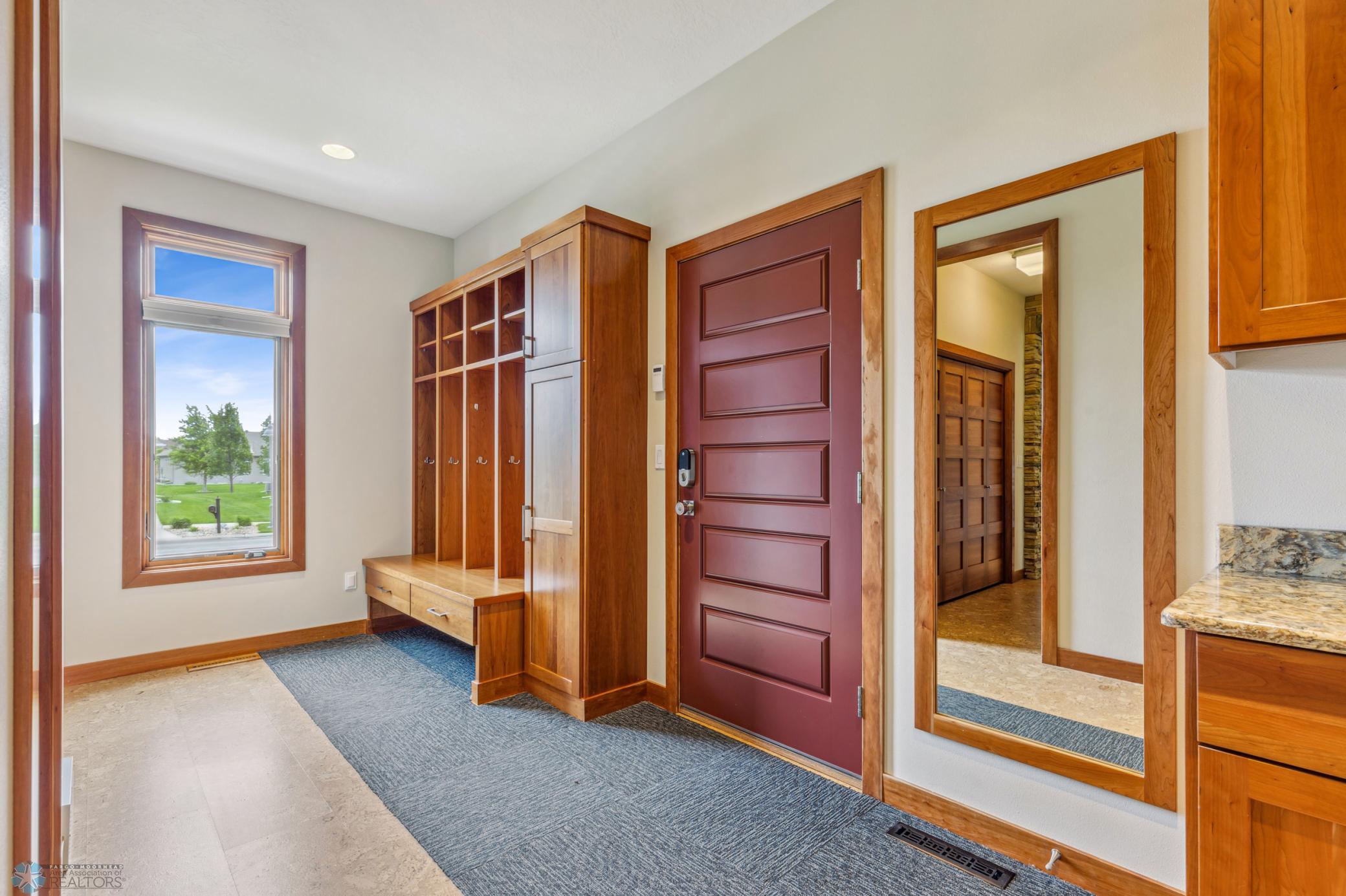 Mudroom Garage Entry