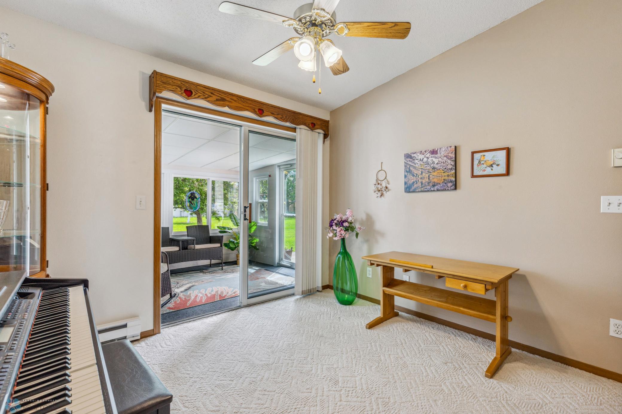 bedroom 2 - access to 3 season porch